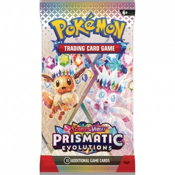 Pokemon Scarlet & Violet: Prismatic Evolutions papildymų rinkinys